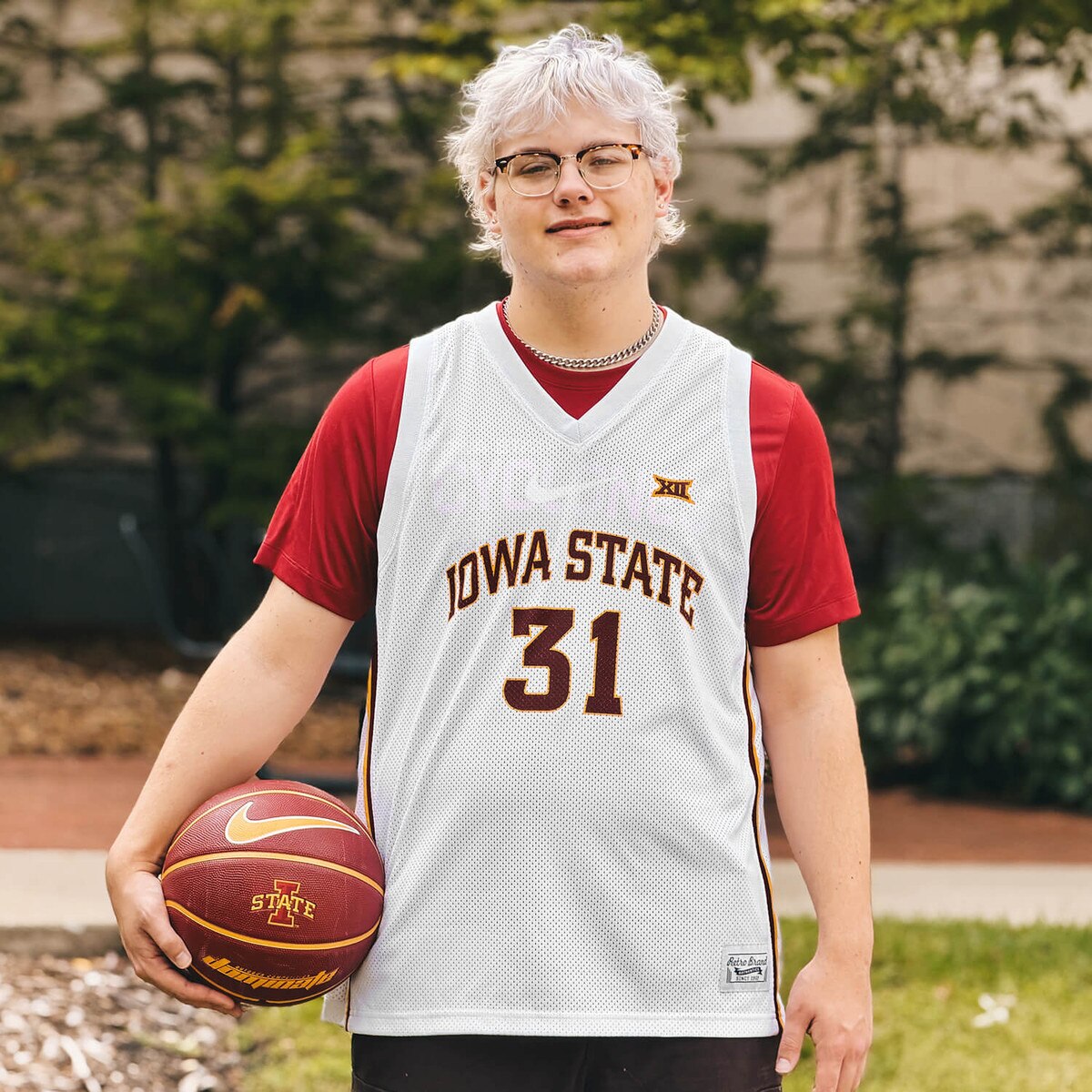 Retro Brand Iowa State Georges Niang Replica Basketball Jersey
